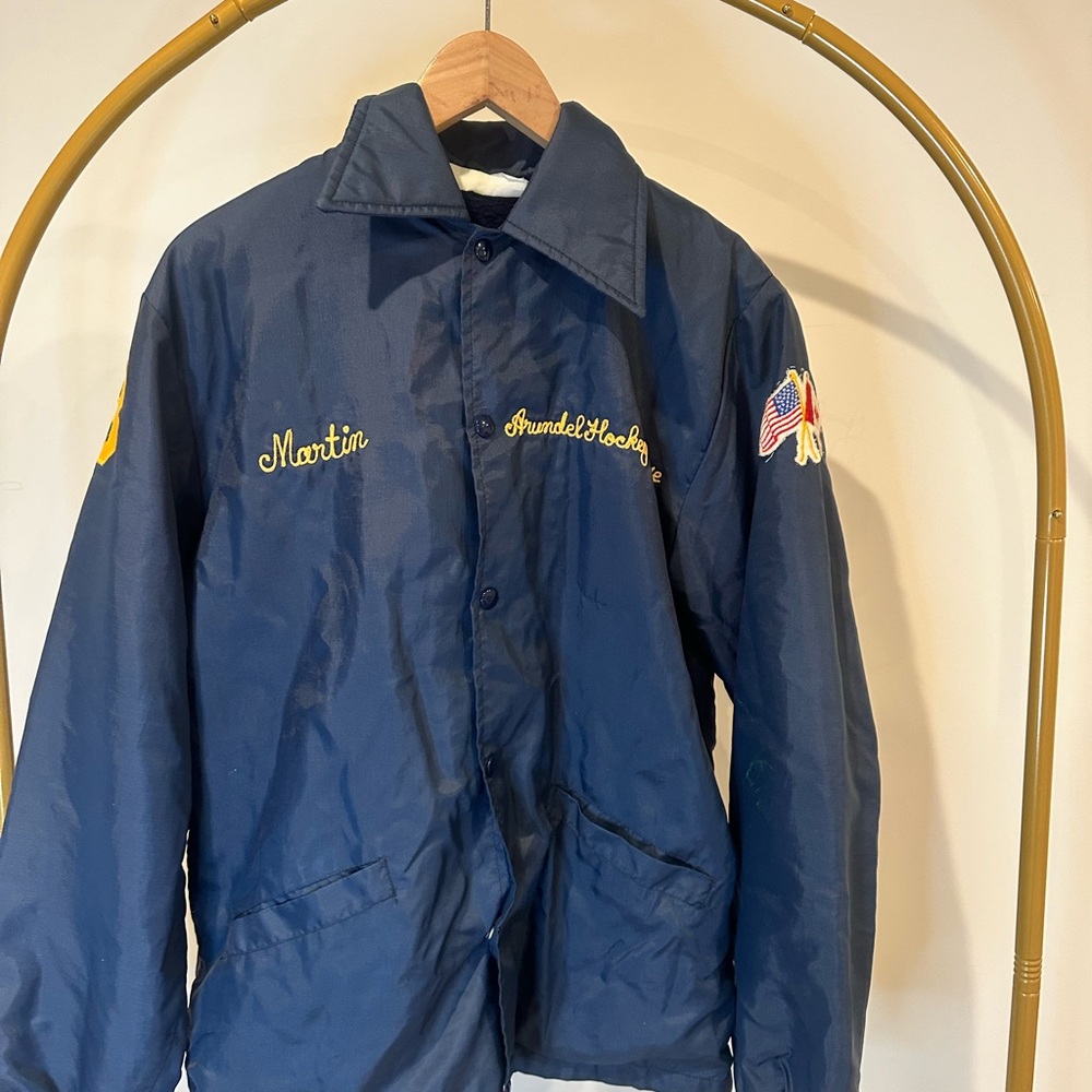 vintage Pla-Jac by Dunbrooke snap-front coaches jacket